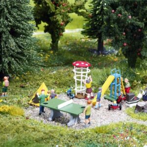 Noch 14814 1/87 Ölçek Oyun Bahçesi Aksesuarları Plastik Model Kiti