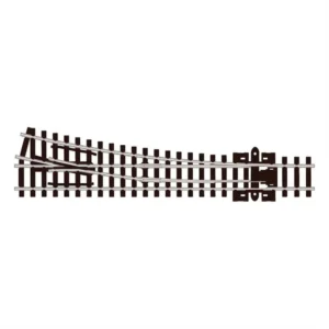 Peco SL-395 1/160 Ölçek, Code 80, 457 mm. Çap, Uzak Mesafe Sağ Makas, Model Tren Rayı
