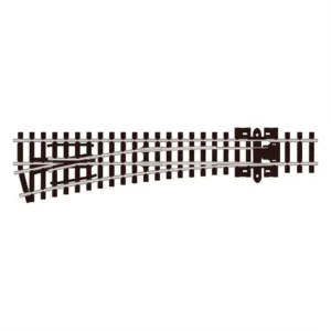 Peco SL-396 1/160 Ölçek, Code 80, 457 mm. Çap, Uzak Mesafe Sol Makas, Model Tren Rayı