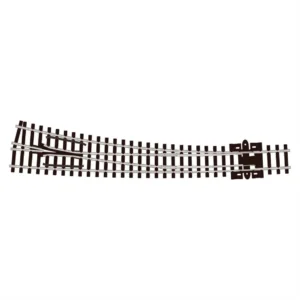 Peco SL-E386 1/160 Ölçek, Code 80, 457 ve 914 mm. Çap, Sağa Dönüşlü ElectroFlog Makas, Model Tren Rayı