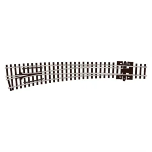 Peco SL-E387 1/160 Ölçek, Code 80, 457 ve 914 mm. Çap, Sola Dönüşlü ElectroFlog Makas, Model Tren Rayı