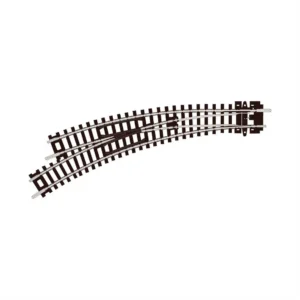 Peco ST-45 1/160 Ölçek, Code 80, 156 mm. Çap, Sola Dönüşlü Makas, Model Tren Ray