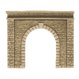 Noch 58061 1/87 Ölçek, Tek Hatlı Tünel Girişi, 15cmx12.5 cm